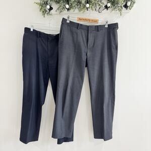Men’s Johnston & Murphy Bundle Of 2 Trousers Grey/blue ZZ 36X32